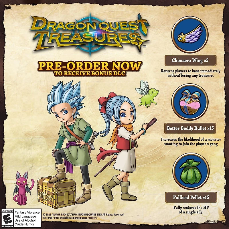 Jeu vidéo DRAGON QUEST TREASURES pour (Nintendo Switch)