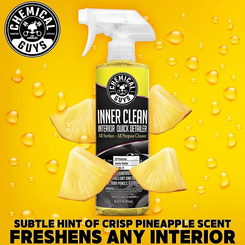 CHEMICAL GUYS INNERCLEAN INTERIOR QUICK DETAILER AND PROTECTANT, INTERIOR DETAILER