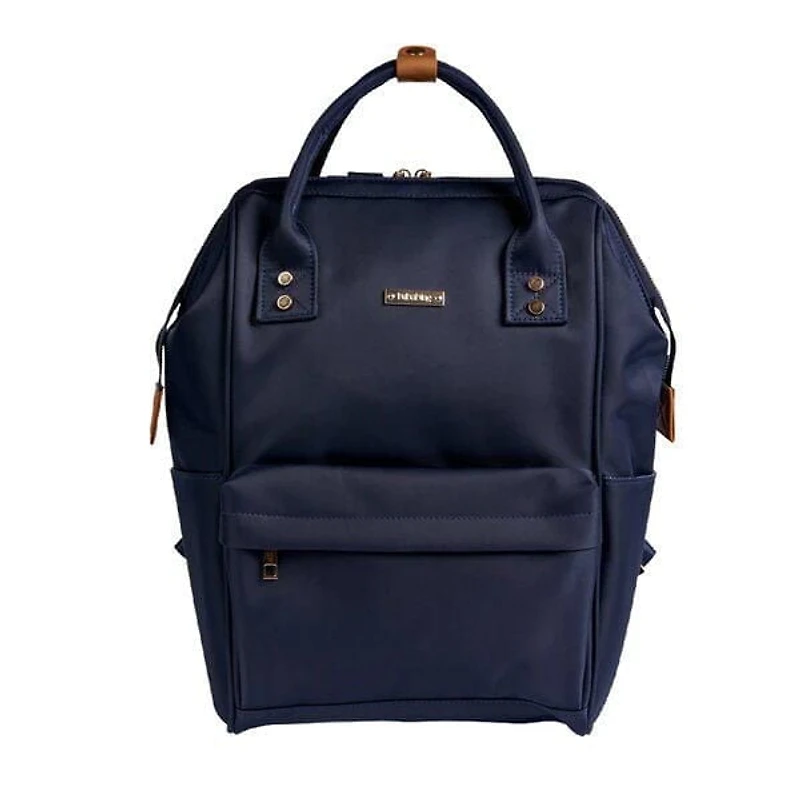 Bababing Diaper Bag - Mani Backpack - Navy - Affordable and Practical - Converts to Tote Bag with Carry Handles - Includes Free Pushchair Clips for Easy Attachment - Stylish and Functional for Parents