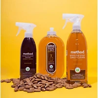 Method Squirt + Mop Wood Floor Cleaner Refill, Almond, 2.0 L