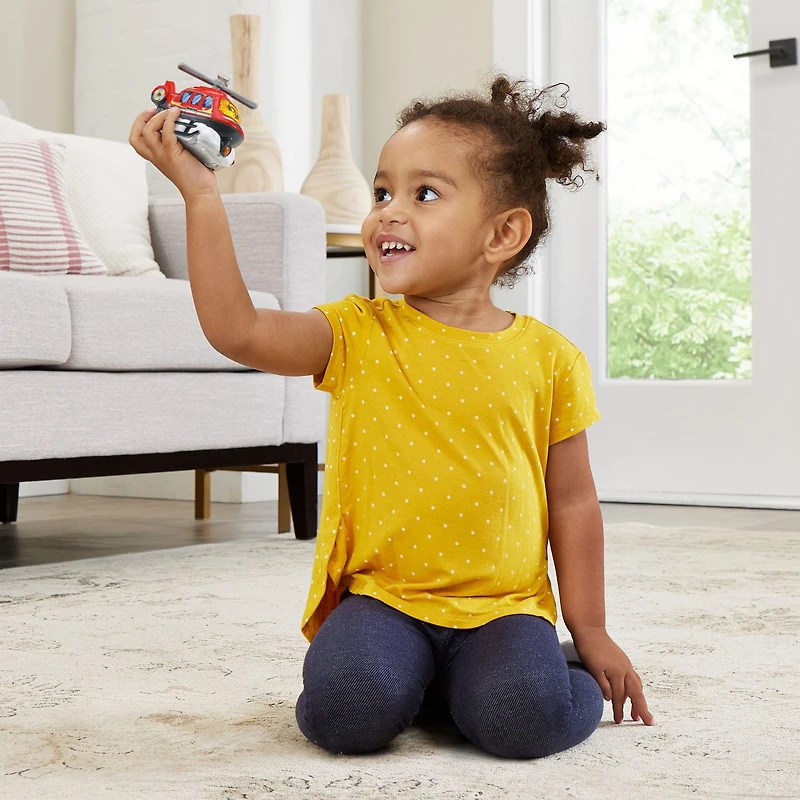 VTech Go! Go! Smart Wheels® Heroic Helicopter - Talking Pretend Play Helicopter - English Version, 1.5+ Years