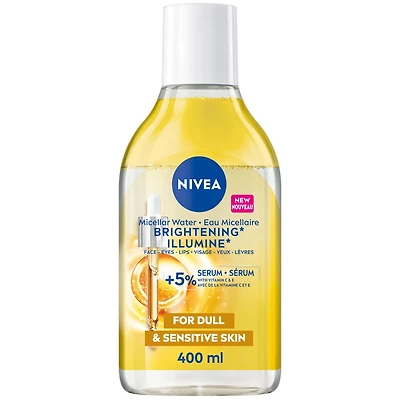 NIVEA Skin Brightening* Micellar Water for a Radiant Looking Complexion, 400mL