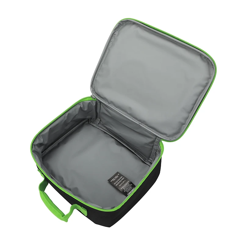 Minecraft Creeper Insulated Lunch Bag 7.5" x 9.5" x 4"