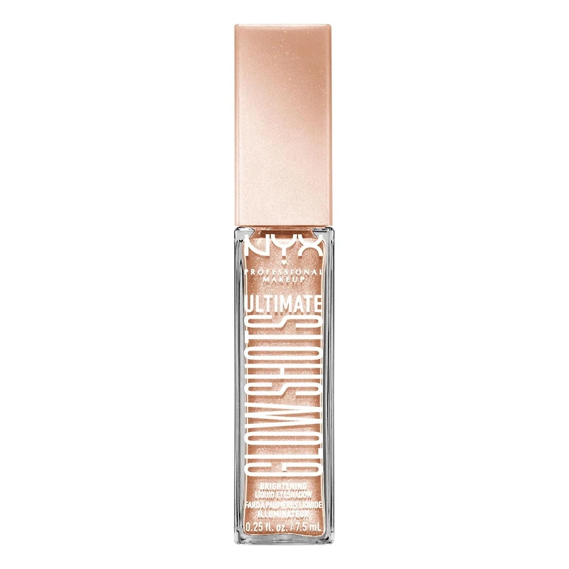 NYX PROFESSIONAL MAKEUP, Ombre à Paupières Ultimate Glow Shots, Ombres à paupières liquides, Tenue 12 hres - TWISTED TANGERINE