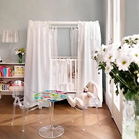 Fauteuil pour enfants en acrylique transparent de la collection Heavenly, lot de 3