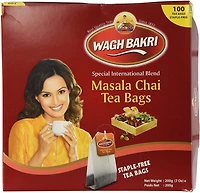 Sachets de thé Wagh Bakri Masala 200gm / 100 Sachets de thé