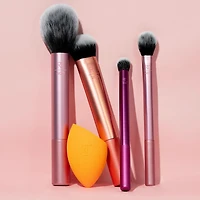 Real Techniques Everyday Essentials + Sponge Kit, 1 kit, 5 pieces