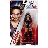 WWE Wendi Choo Action Figure, Main Event Series #159, 6-inch Collectible with Articulation