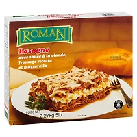 Fromage mozzarella Lasagne avec ricotta et sauce à la viande de Roman 2,27 kg