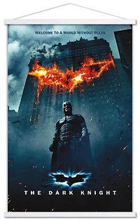 Film DC Comics - The Dark Knight - Batman Logo sur Fire One Sheet