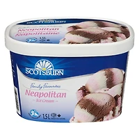 Crème glacée Favori de la Famille napolitaine Scotsburn