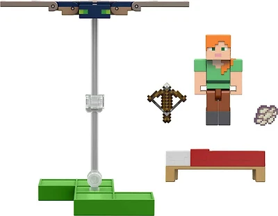 Minecraft Construction de bloc Assort. Coffrets de 2 figurines