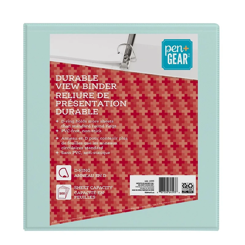 PEN+GEAR DURABLE VIEW BINDER