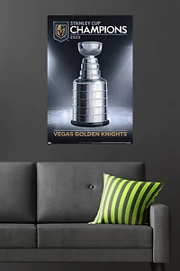 Logo de l'équipe de la Coupe Stanley 2023 des Golden Knights de Vegas de la LNH