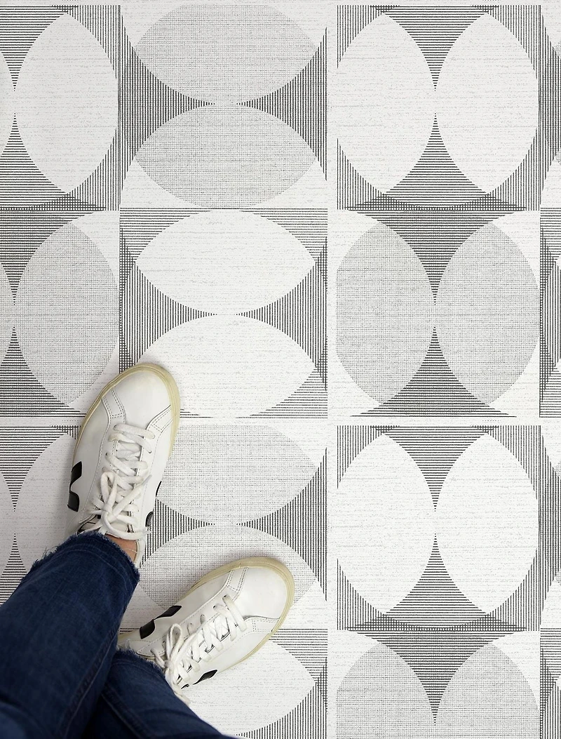 FloorPops Norma Peel & Stick Floor Tiles Set of 20