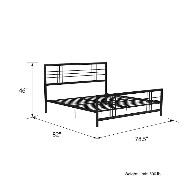 Burbank Metal Bed
