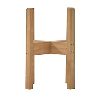 Mainstays 6 in Brown Wood Plant Stand