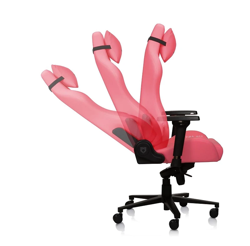 Chaise de bureau, de bureau et de jeu Luxe Ultra Max - Supporte jusqu'à 390 lb, durable et ergonomique