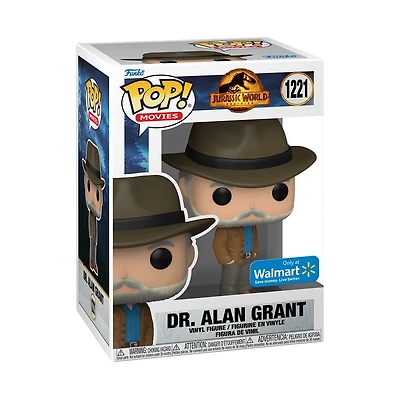 Funko Pop! Movies: Jurassic World Dominion - Dr. Alan Grant Figurine En Vinyle (Exclusif à Walmart)