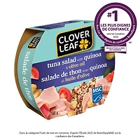 Salade de thon avec quinoa et huile d’olive de Clover Leaf Sal thon quinoa h olive 160g