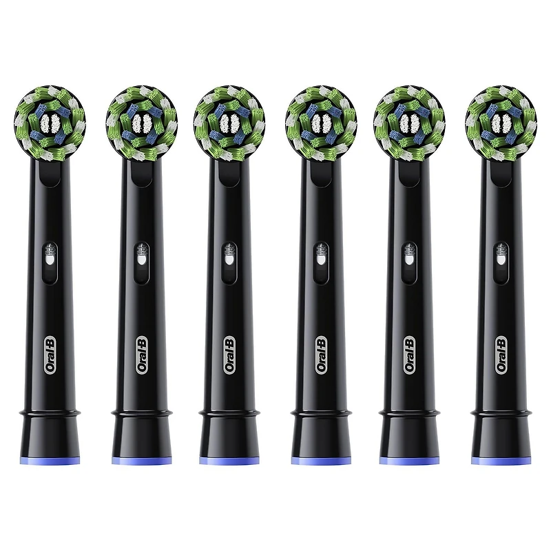 Brossettes de rechange Oral-B CrossAction pour brosse à dents électrique, noires