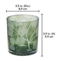 HOMETRENDS Candle Holder, Chic botanical design