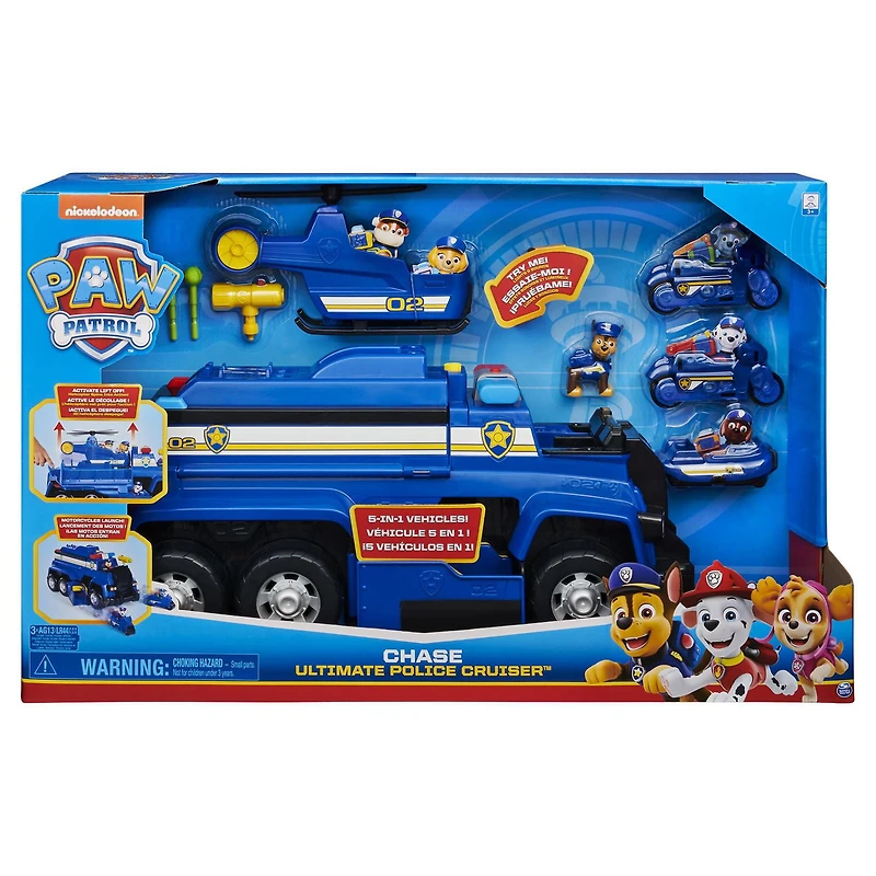 PAW Patrol, Chase’s 5-in-1 Ultimate Cruiser