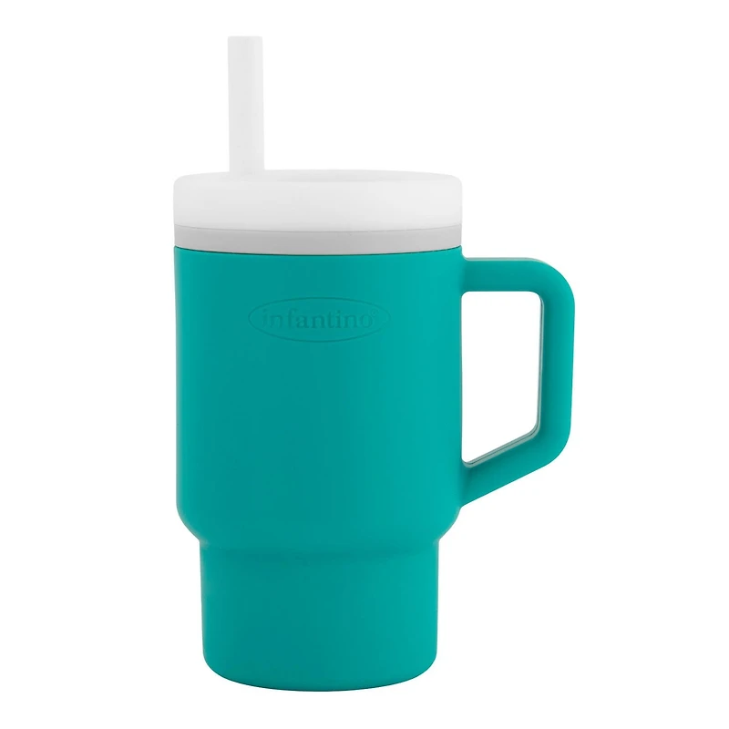Infantino My 1st Tumbler - Aqua, Aqua infant tumbler