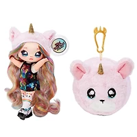 Na Na Na Surprise 2-in-1 Fashion Doll & Plush Pom with Confetti Balloon Unboxing