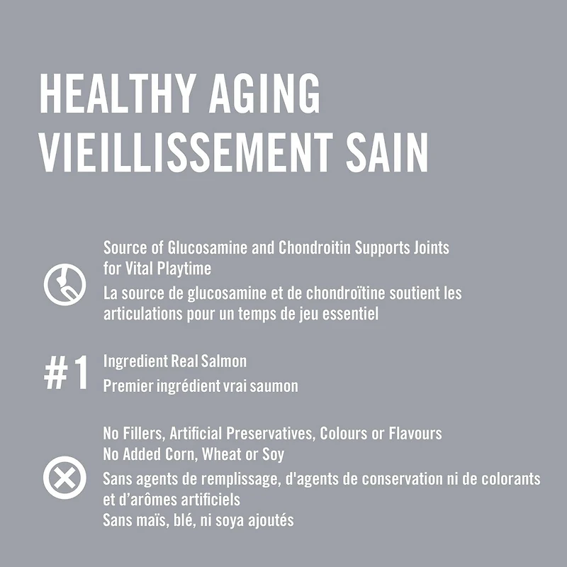 Pure Balance Pro+ Healthy Aging, Salmon & Brown Rice Recipe Dry Dog Food, 100 g, 3.5 kg, 7 kg