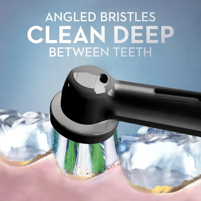 Brossettes de rechange Oral-B CrossAction pour brosse à dents électrique, noires