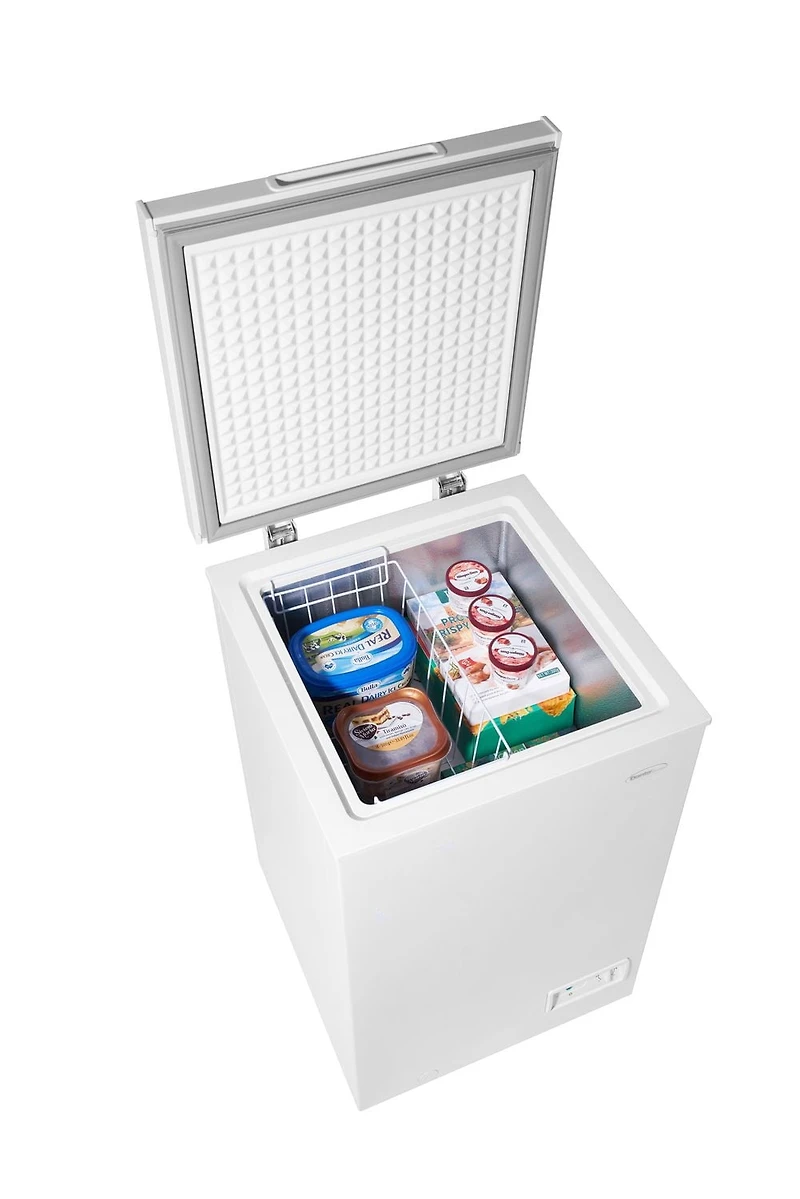 Danby DCF035A6WM 3.5 cu. ft. Square Model Chest Freezer DOE in White
