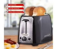 Brentwood 2-Slice Toaster, Black