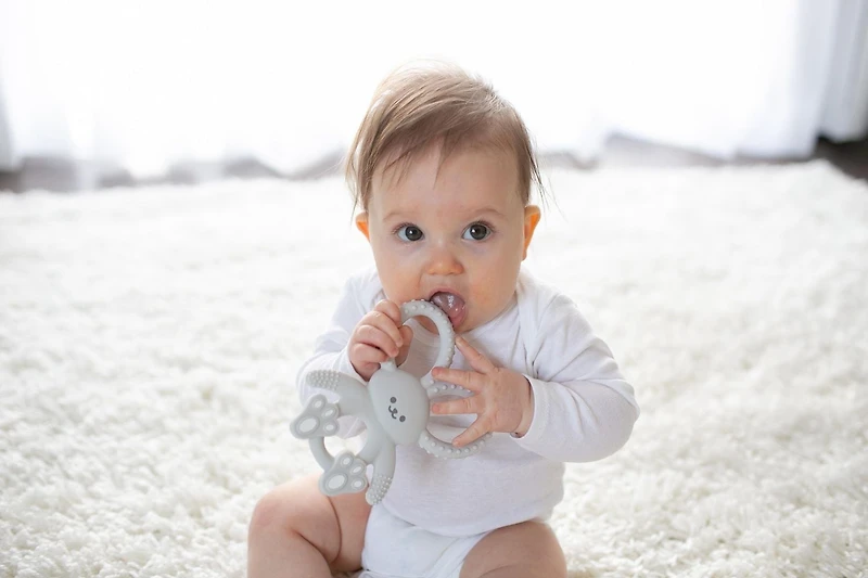 Dr. Brown’s™ Flexees™ Bunny Long Limbed Silicone Teether Grey