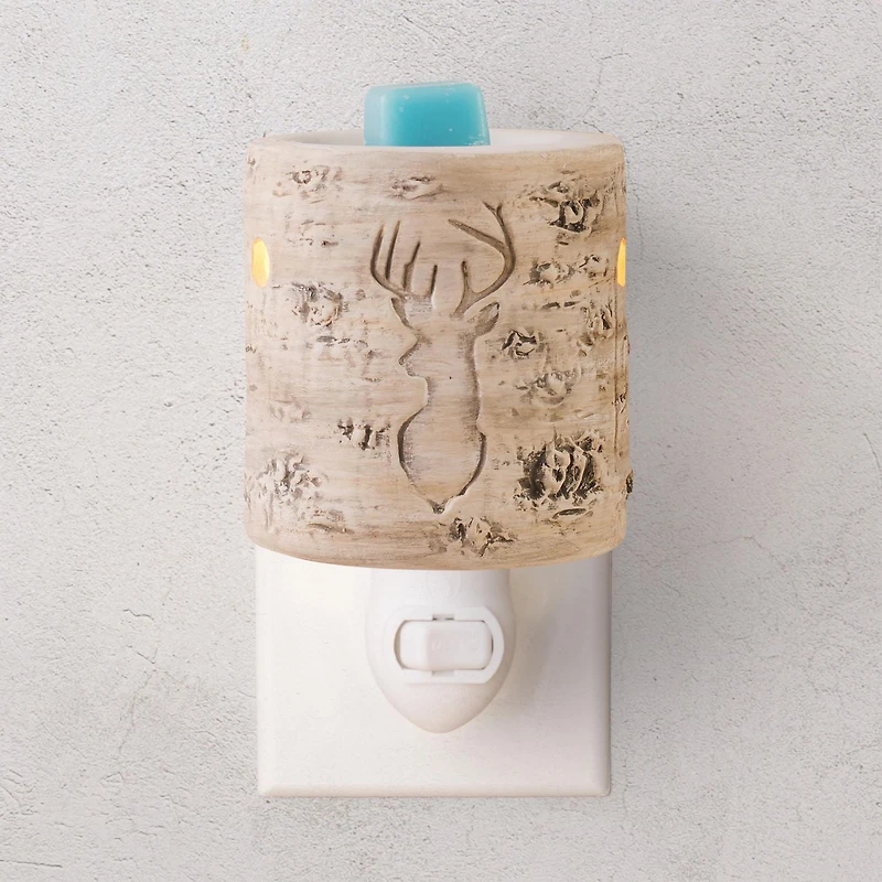 Réchauffeur de cire Accent de ScentSationals - Birch Réchauffeur - ampoule de 15w