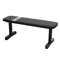 Sunny Health & Fitness Flat Weight Bench for Workout, Exercise and Home Gyms with 227 KG Weight Capacity - SF-BH620037
