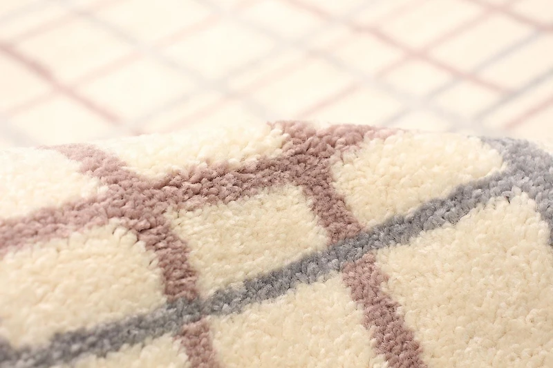 ECARPET Abstract Striped Area Rug, Modern Indoor Carpet Tessa Collection