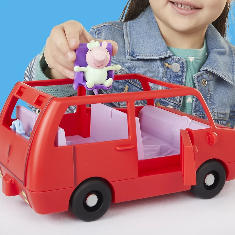 Peppa Pig La grande voiture familiale, coffret