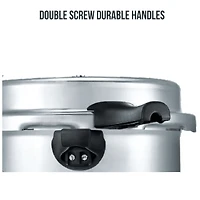 Prestige Popular Plus Virgin Aluminium Pressure Cooker, 7.5L, Silver