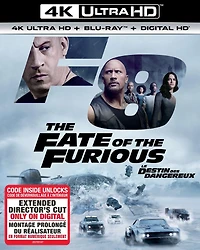 Le destin des dangereux Ultra HD 4K sur Blu-ray et format numérique
