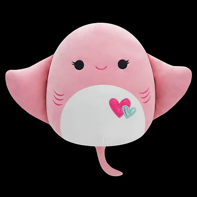 Squishmallows Valentines 12" - Raie rose