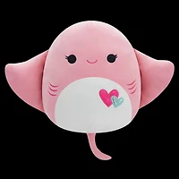 Squishmallows Valentines 12" - Raie rose