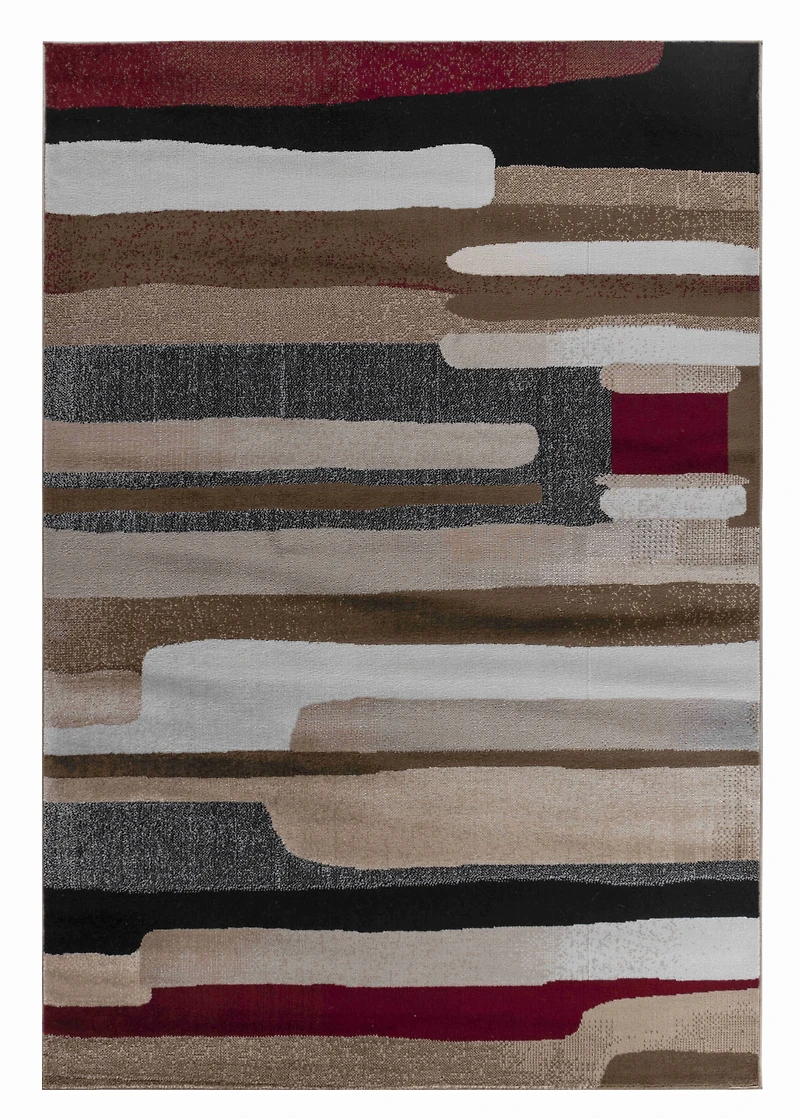 Rug Branch Sakarya Collection Abstract Mid-Century Modern Indoor Area Rug