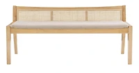 Claudie Cane Bench