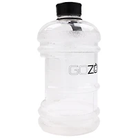 GoZone Water Bottle Jug, Half Gallon Sports Water Jug with Carry Handle, Clear, 64 oz, F-GOZONE 64OZ WATER JUG