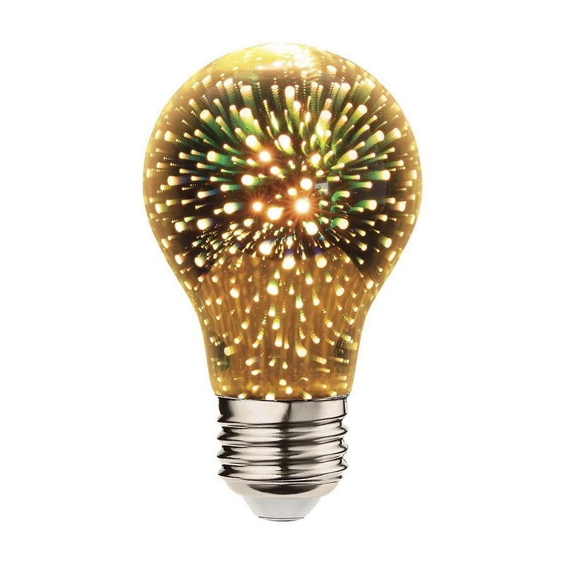 Merkury Innovations Decobulb 3D Firework LED Bulb, 3D Firework LED Bulb
