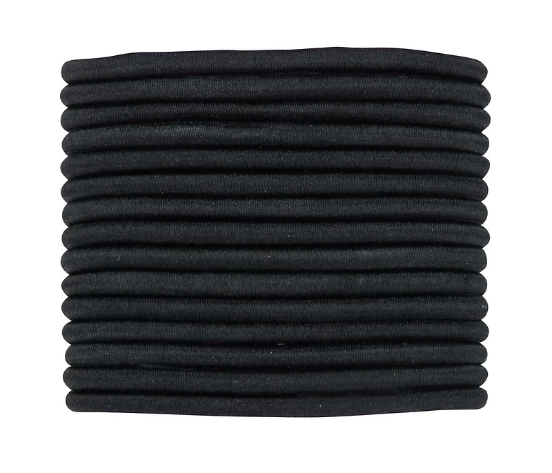 Goody Ouchless® Damage-Free Black Elastics - 15Ct, Goody Black Elastics