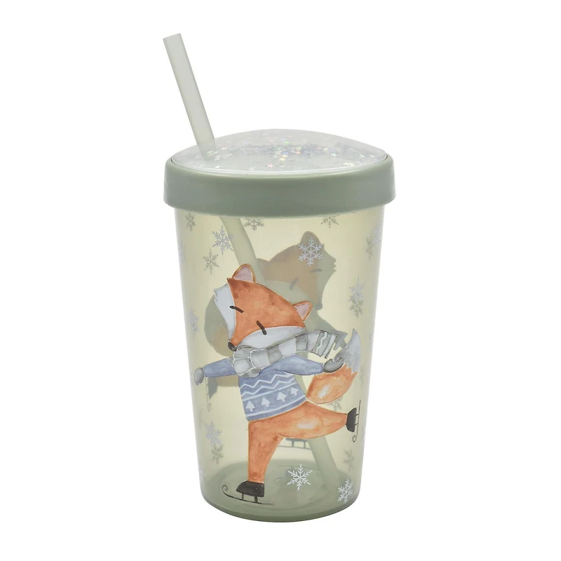 GOBELET PLASTIQUE HOLIDAY TIME FOX DESIGN