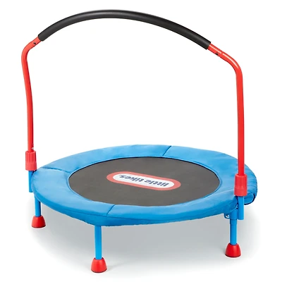 Little Tikes Easy Store 3 ft Trampoline, Easy to store