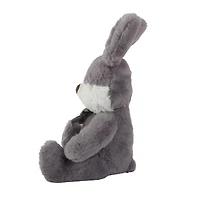 La façon de célébrer Pâques 10 "lapin en peluche lapin gris